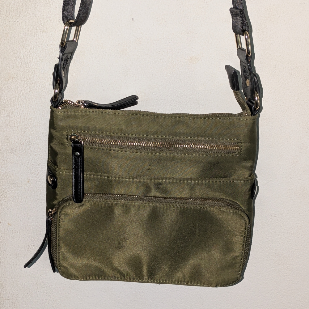 Olive Green Crossbody Bag